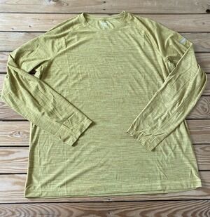 NWT Old Navy Active Long Sleeve Active Shirt Size XL Men’s Yellow Breathe